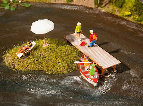 Faller 180918 HO/OO Gauge Boardwalk Kit