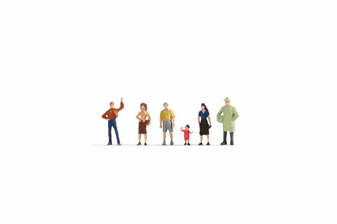 Noch 18100 HO/OO Gauge Pedestrians Figures