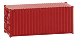 Faller 182003 HO Gauge 20' Container Kit Red IV