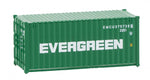 Faller 182004 HO Gauge 20' Container Kit Evergreen IV