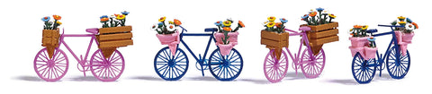 Busch 1820 HO/OO Gauge Flower Bikes Kit