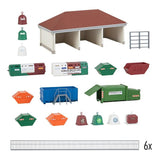 Faller 191733 HO/OO Gauge Recycling Depot Kit