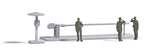 Busch 1931 HO/OO Gauge Military Checkpoint Kit