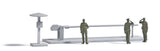 Busch 1931 HO/OO Gauge Military Checkpoint Kit