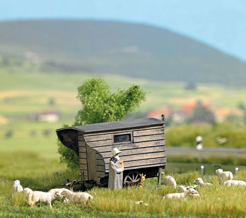 Busch 1981 HO/OO Gauge Shepherd Hut Kit