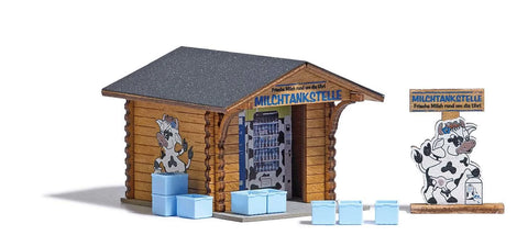 Busch 1982 HO/OO Gauge Milk Bar Kit