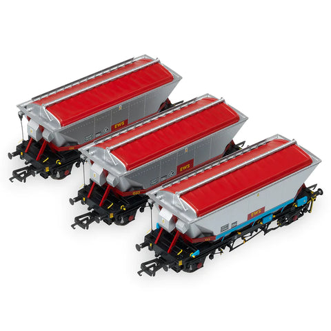 Accurascale 2030CDA-EWS1 OO Gauge CDA Wagon - EWS - Pack 1