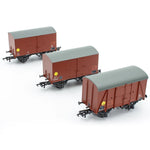 Accurascale 2055 OO Gauge SR Tadpole Mixed ex-1478/1479 Van - British Railways Departmental - Triple Pack