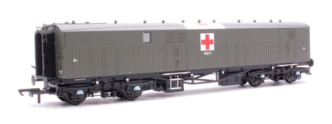 Accurascale 2423-A52307 OO Gauge Siphon G - Ex-Dia. O.33 Ambulance  Ward Car-Green
