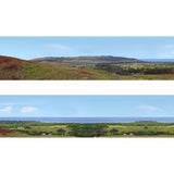 ID Backscenes 247A OO Gauge STANDARD 15" Coast (A) Backscene (2x 5')