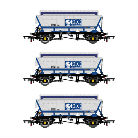 Accurascale 2521 OO Gauge CDA China Clay - ECC Blue - Pack A