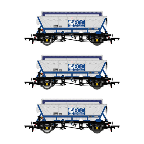 Accurascale 2522 OO Gauge CDA China Clay - ECC Blue - Pack B