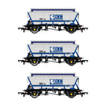 Accurascale 2524 OO Gauge CDA China Clay - ECC Blue - Pack D