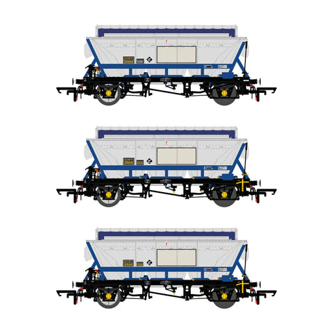 Accurascale 2527 OO Gauge CDA China Clay - ECC Blue Debranded - Pack F