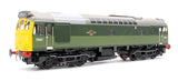 Heljan 2548 OO Gauge Class 25/3 7561 BR Two Tone Green Full Yellow Ends