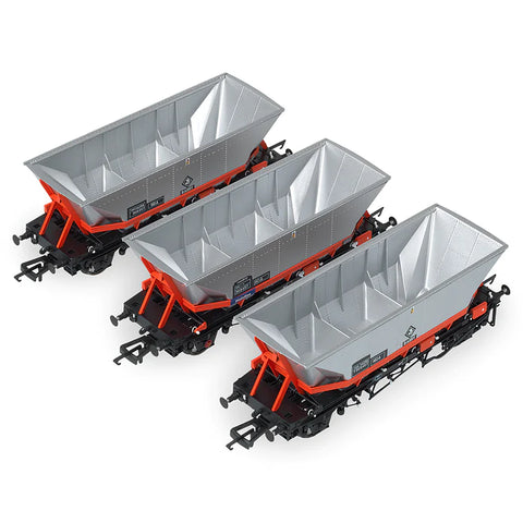 Accurascale 2572HDA-RR3 OO Gauge HDA - Railfreight Red - Pack 3