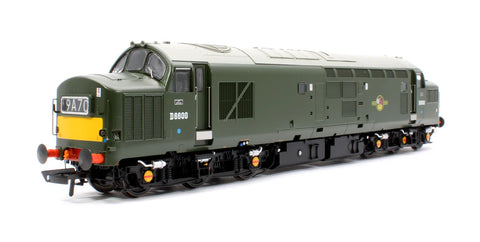 Accurascale 2608 OO Gauge Class 37 - BR Green w/small yellow panel - D6600