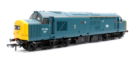 Accurascale 2625 OO Gauge Class 37 - BR Blue (Orange Cantrail) - 37140 - DCC Sound Fitted