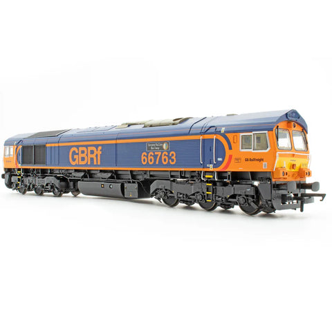 Accurascale 2636 OO Gauge Class 66 - GBRF Blue/Orange - 66763