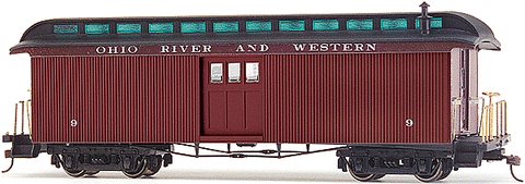 Spectrum 26429 On30 Gauge Two Door Baggage Car Ohio River & Western