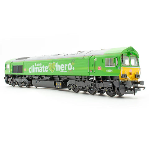 Accurascale 2633 OO Gauge Class 66 - DB 'Climate Hero' Green - 66004