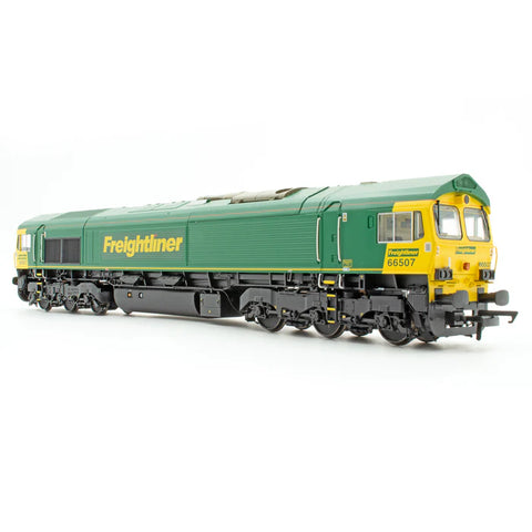 Accurascale 2656 OO Gauge Class 66 - Freightliner Green/Yellow - 66507 - DCC Sound Fitted