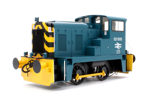 Heljan 2873 O Gauge Class 02 02 005 Blue w/Wasp Stripes