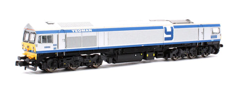 Dapol 2D-005-000 N Gauge Class 59 005 'Kenneth J Painter' Foster Yeoman Silver