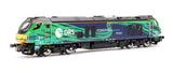 Dapol 2D-022-016 N Gauge Class 68 006 'Pride of the North' DRS/NTS Green
