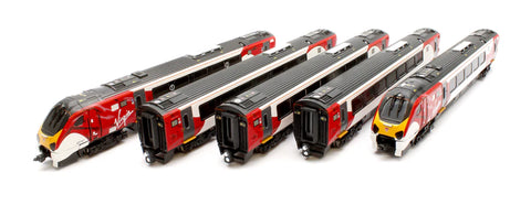 Dapol 2D-023-002 N Gauge Class 221 101 'Virgin Squadron' 5 Car DMU Virgin New