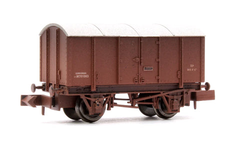 Dapol 2F-013-082 N Gauge Gunpowder Van BR M701063 Weathered