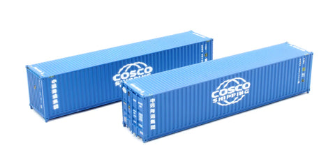 Dapol 2F-028-208 N Gauge 40ft Container Pack (2) Cosco Shipping
