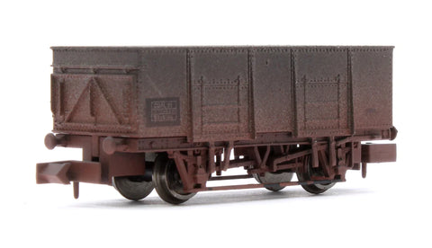 Dapol 2F-038-066 N Gauge 20t Steel Mineral Wagon BR B315766 Weathered