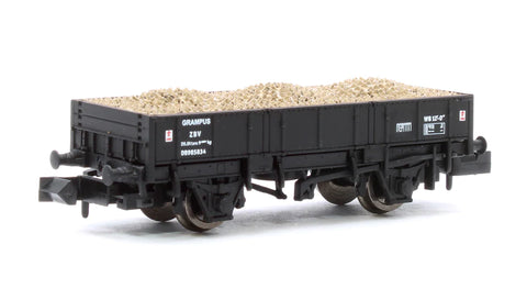 Dapol 2F-060-015 N Gauge Grampus Wagon BR Black DB985834