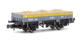 Dapol 2F-060-019 N Gauge Grampus Wagon BR Dutch Yellow/Grey DB991673