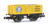 Dapol 2F-071-074 N Gauge 7 Plank Wagon Blue Circle 172
