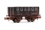 Dapol 2F-071-083 N Gauge 7 Plank Wagon Ruabon 820 Weathered