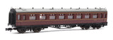 Dapol 2P-000-004 N Gauge Collett Coach Composite BR Maroon W7001W
