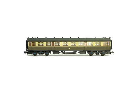 Dapol 2P-000-056 N Gauge GWR Collett Composite Coach 7023
