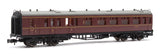 Dapol 2P-000-204 N Gauge Collett Coach Brake Composite BR Maroon W6706W