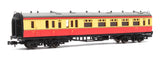 Dapol 2P-000-234 N Gauge Collett Coach Brake Composite BR Crimson/Cream W7345