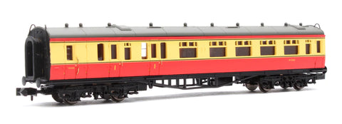 Dapol 2P-000-234 N Gauge Collett Coach Brake Composite BR Crimson/Cream W7345
