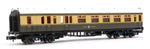 Dapol 2P-000-284 N Gauge Collett Coach Brake Composite GWR Chocolate/Cream 6355