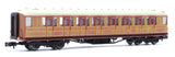 Dapol 2P-011-014 N Gauge Gresley Coach LNER Teak 3rd 10044