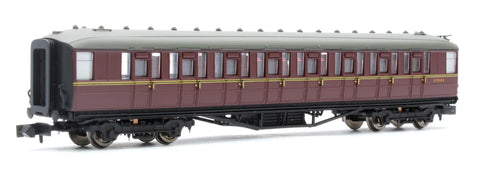 Dapol 2P-011-077 N Gauge Gresley Coach BR Maroon 2nd E12108E