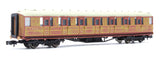 Dapol 2P-011-107 N Gauge Gresley Coach LNER Teak 1st 1130