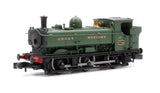 Dapol 2S-007-029D N Gauge Pannier Tank 7718 Great Western Green (DCC-Fitted)