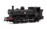 Dapol 2S-007-033D N Gauge Pannier Tank 3711 BR Early Black (DCC-Fitted)