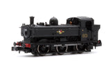 Dapol 2S-007-034D N Gauge Pannier Tank 9672 BR Late Black (DCC-Fitted)