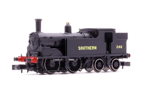 Dapol 2S-016-007D N Gauge M7 0-4-0 Tank 246 Southern Black (DCC Fitted)